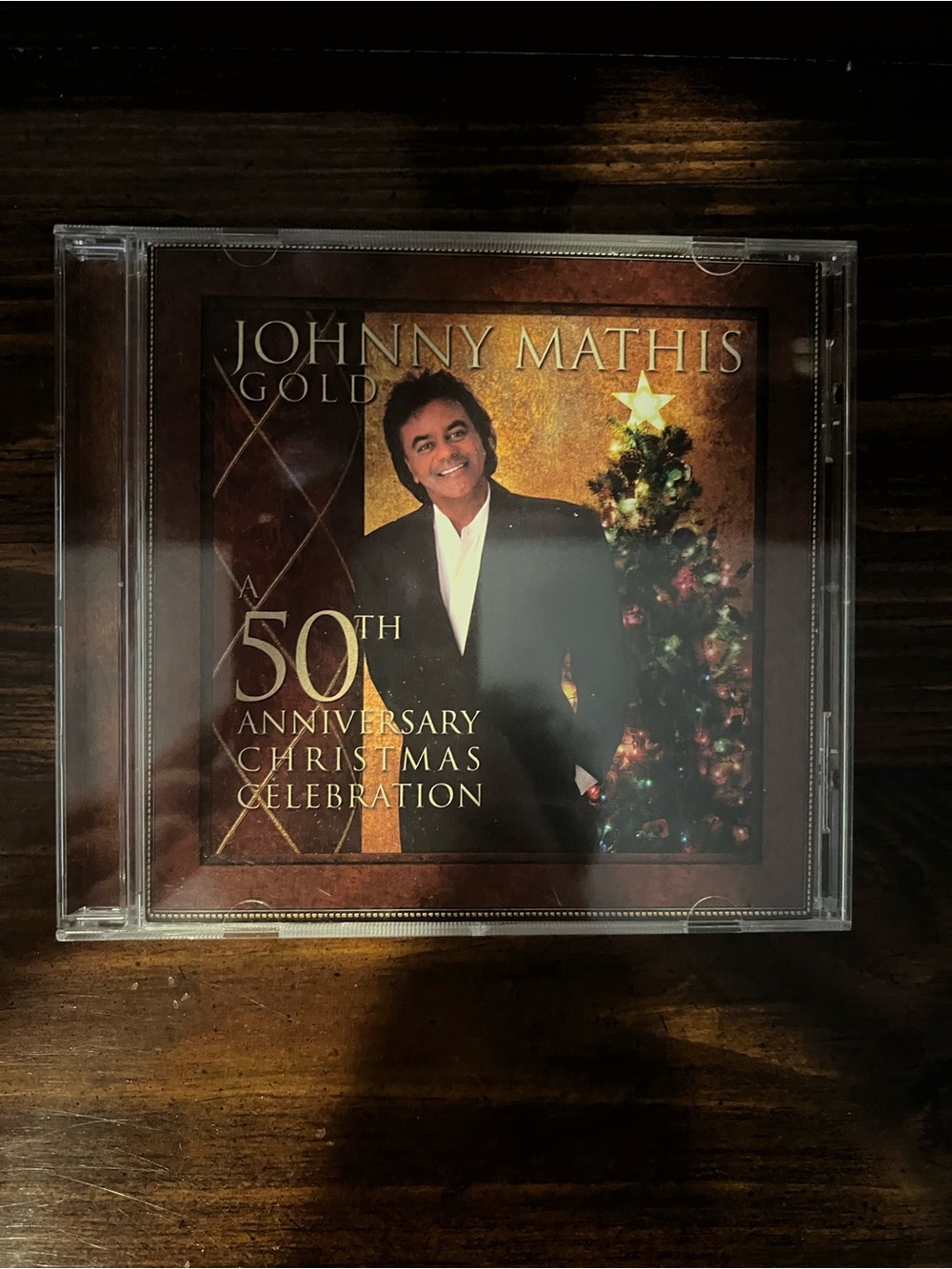 Johnny Mathis Gold 50th Anniversary Christmas Celebration CD Holiday Album